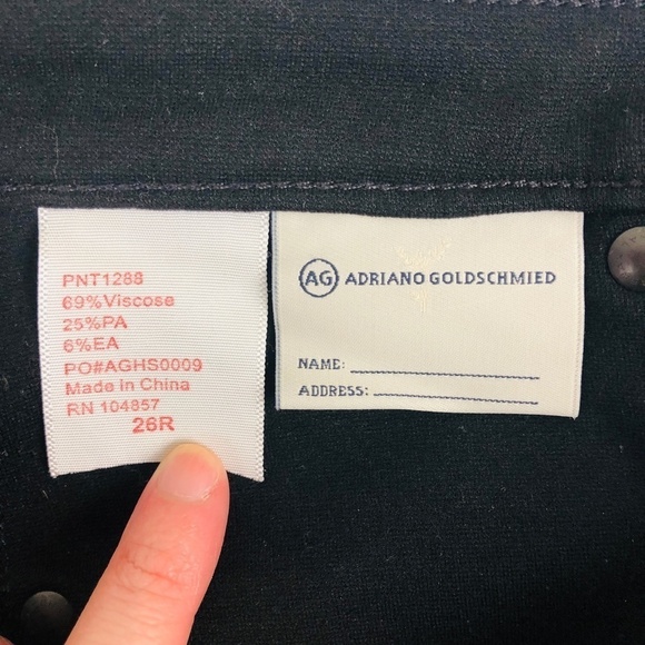 AG Adriano Goldschmied The Legging Super Skinny Stretchy Legging Pants 26 - Picture 5 of 9